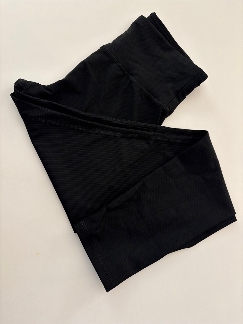 Old Navy Black Ribbed Kids Leggings